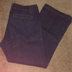 Ladies Gap low rise jean Capri pants